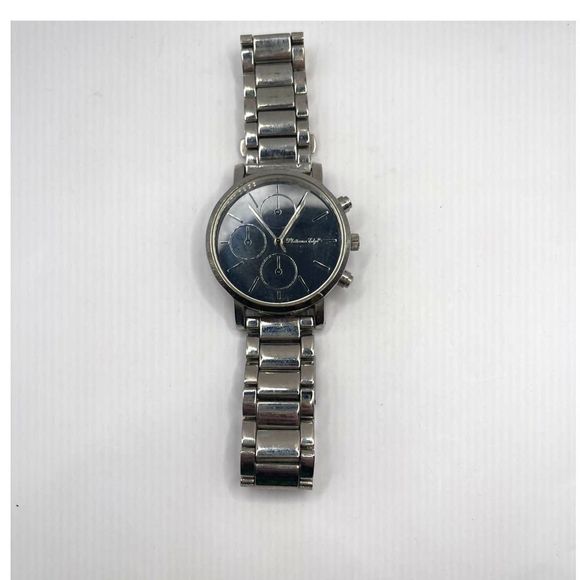 Platinum Edge Silver Toned Watch - Picture 4 of 5